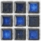Valencia - Geglazuurd keramiek mozaiek Glossy 15 x 15