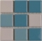 Torino - Geglazuurd keramiek mozaiek Glossy 25 Mix