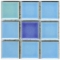 Valencia - Geglazuurd keramiek mozaiek Glossy 25 mix